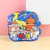 Imanes de nevera flexibles de PVC personalizados para museos, atracciones turísticas culturales y creativas, imanes de nevera de ciudades y recuerdos de viaje personalizados