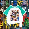 Camiseta de Verano Raglán de Manga Corta con Dibujos Animados para Niños Mayores, Genial, de Pizzy's Parlor Boys