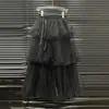 Conjunto de Malla con Lazo Nuevo de Verano 2026 para Mujer, Diseño de Nicho Top Camisola + Falda Voluminosa