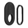 Adecuado para funda protectora de silicona para Apple Airtag, Antiperdida y Antirayaduras, Mosquetón para Exteriores, Funda Protectora para Localizador Apple