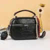 Comercio Exterior Transfronterizo Bolso Cruzado para Mujer 2025 Nueva Moda Simple Portátil Hombro Mujer Cuero Suave Bolso Cruzado tipo Concha Venta al por Mayor
