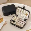 Caja de Almacenamiento de Joyería Antioxidación Portátil para Viaje Gran Capacidad para Pendientes Uñas Collares Joyería de Mano Caja para Pulseras
