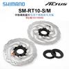 SHIMANO Himano Mountain Bike Disco RT56 / RT26 Seis Pregos Disco de Freio RT10 Disco de Freio de Pressão de Óleo de Bloqueio Médio