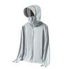 Roupas de Proteção Solar de Seda de Gelo para Mulheres, Jaqueta de Proteção UV de Verão, Roupas de Pesca Masculinas de Secagem Rápida, Tops Respiráveis e Confortáveis para Homens e Mulheres
