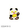 Guofeng Fu Panda Broche de Ano Novo Boa Sorte Cheio de Desenhos Animados Bonitos Tesouro Nacional Animal Emblema Presentes Infantis Acessórios
