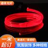 Delgado 0.250.5 0.75 1.5mm Todo Plástico Fibra Óptica Auriculares Filamento Luminoso Línea Luminosa para Flotador de Pesca