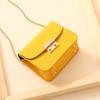 Bolso Pequeño para Mujer, Nuevo Estilo Versión Coreana, Bolso Sencillo Versátil con Cadena de Cierre, Bolso Cuadrado Pequeño, Bolso Bandolera de Un Hombro