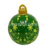 Bola de Navidad Inflable Transfronteriza Decoración de Año Nuevo Juguete de Pvc Ambiente Festivo Hierba Tierra Bola Campana 60cm Bola Linterna