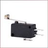 Micro Chave de Alta Corrente 16A 250V Normalmente Aberta Normalmente Fechada Limite Micro Chave Panela de Arroz Retardante de Chamas Chave de Viagem