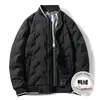 Chaqueta Ligera de Plumas Tangkezhe Otoño/Invierno Nueva con Cuello de Béisbol, Plumón de Pato Blanco, Abrigo de Plumas Cálido y Moderno para Hombre al por Mayor