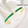 2025 Pulsera Abrecartas de Circonita Lujo Accesible Pulsera Exquisita de Moda para Viajeros Nueva Joyería para Mujeres