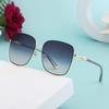 Gafas de Sol de Estilo Nuevo Europeo y Americano con Montura Cuadrada Grande Protección Solar para Exteriores Gafas de Sol para Hombre Tendencia al por Mayor Transfronterizo Gafas UV400 Gafas
