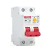 TAIXI Disyuntor de Fugas de Dial 110V Estándar de EE. UU. EE. UU. Japón Filipinas 2 polos Estrecho Protección contra Sobrecarga y Cortocircuito