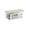 Caja de almacenamiento con cajón para debajo del escritorio para escritorios de dormitorios estudiantiles, estante de almacenamiento oculto debajo del escritorio, organizador de papelería colgante transparente grande