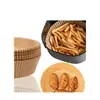Fabricante de papel para air fryer, papel manteiga feito sob medida, papel para cozinhar no vapor e assar, papel redondo absorvente de óleo, suporte para bolo, bandeja de banheiro, utensílios de mesa