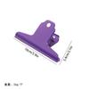 Clips Metálicos de Colores para Documentos, Grandes y Gruesos, Clips con Forma de Montaña de Colores Macarrón, Clips para Planificadores, Clips para Exámenes, Clips para Tableros de Dibujo, Al por Mayor