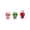 Acessórios DIY 14mm Cor de Doce Sino Sino de Animal de Estimação Pingente de Chaveiro Tinta Spray Colorida Sino de Natal