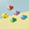 Peces Tropicales Marinos Accesorios de Goma Suave Funda para Teléfono Móvil DIY Pegatina para Vaso de Agua Pez Pequeño PVC Refrigerador Zapatos Flor Ropa Bolsa Accesorios