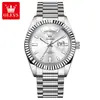 Dropshipping Olevs Reloj de Lujo Log para Hombre Moda Luminoso Impermeable Negocios Cuarzo Reloj para Hombre