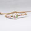 Ventas Directas de Fábrica Suministro Pulsera de Flores Secas Recuerdo Encaje Flor Real Estilo Bosque Regalo para Dama Estudiante Hecho a Mano