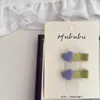 Novo Mini Par de Presilhas de Cabelo Coloridas Pequenas de Coração para Crianças, Faixa de Cabelo, Presilha Lateral, Elástico