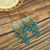 Pendientes largos en forma de V, pendientes bohemios, joyería para mujer, venta al por mayor, tu tixi yiwu daisy jewellery