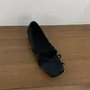 Zapatos Estilo Ballet con Lazo y Tacón Oculto Modelo Nuevo 2026 Zapatos Mary Jane con Tira Cruzada y Punta Cuadrada