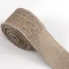 Fita de juta, tira de serapilheira, fita para embrulho de presente de panificação, corda de juta vintage, fita, material decorativo DIY, fabricante em estoque
