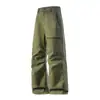 2025 Nuevos Pantalones Cargo Impermeables de Soft Shell Sueltos Casuales Cintura Elástica con Cremallera