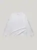 Camiseta de Manga Larga Suelta con Cuello Redondo y Letras Estilo Coreano Fan Sun Xh Dongdaemun Verano Nuevo Top Adelgazante Protector Solar para Mujer
