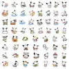 60 Pacotes de Adesivos de Cachorrinhos Fofos de Desenho Animado para Crianças, Adesivos de Material DIY para Desktop de Crianças, Adesivos para Estudantes Decorarem Copos d'Água e Adesivos para Celular