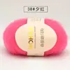 Fio Fino de Mohair de Bebê Sul-Africano Tecido à Mão Pelúcia Cachecol Xale Fio para Suéter Lã Macia Cashmere Fiação