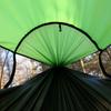 Hamaca antivuelco nueva de empujar y tirar con mosquitera para exterior, columpio doble para camping, silla colgante para niños para interior, patio
