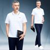 Conjunto Esportivo Masculino de Verão Duas Peças 2026 Nova Marca Tendência Camiseta de Manga Curta Fina Masculina Casual Roupas de Verão Masculinas