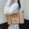 Bolso Grande Simple Estilo Coreano para Viajes Diarios para Mujer 2025 Nuevo Otoño de Gama Alta Ligero de Gran Capacidad Bolso Bandolera Bolso de Hombro Tote