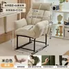 Nueva silla reclinable para sentarse y dormir, silla plegable para siesta de oficina, adecuada para reclinar y dormir, silla sofá perezoso individual para dormitorio