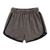 Shorts pequeños de color sólido para niños de estilo retro japonés y coreano, unisex, estilo coreano a rayas, pantalones cortos calientes de cobertura para niños y niñas, shorts holgados