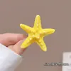 Nuevo Pasador de Estrella Tridimensional, Estilo Dulce y Fresco, Pinza de Pato Estilo Vacaciones en la Playa, Pinza Lateral de Estrella, Pinza para Flequillo, Pasador Dulce