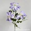 Flores Artificiales para Boda Colección Morada Serie Salón de Bodas Jardín Monet Arco Exterior Muro de Flores Estudio Fotográfico Floral Paisajismo