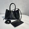 Bolsa Feminina 2024 Estilo Coreano Bolsa de Mão Nova Tendência Bolsa de Ombro para Trabalho Simples Moda Bolsa Transversal para Deslocamento Estilosa Versátil