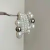 Set de pulseras vintage, pulseras de ala ancha a la moda y versátiles, pulseras versátiles apilables de alta gama, nuevo diseño primavera-verano