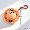 Linda cartera de patata para monedas, funda de mini audífonos de dibujos animados, bolsa de almacenamiento, llavero, colgante para mochila, regalo de peluche
