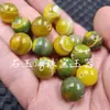 Ágata Pavo Real Marrón Calcedonia Rayada Cuentas Sueltas para Pulsera y Collar Accesorios de Joyería
