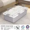 Caixa de Armazenamento com Rodas para Debaixo da Cama, Gaveta Doméstica Tipo Caixa de Armazenamento e Organização de Roupas, Caixa de Armazenamento Espessa para Dormitório Debaixo da Cama