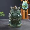 Adornos de Mascota de Té Leopardo Cambiantes de Color Boutique Bandeja de Té Mesa de Té Accesorios para Juego de Té Decoraciones Overlord Pi Xiu Juego de Té