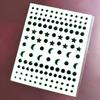 Rosto Brilhante Diamante Rosto Brilhante Diamante Rosto Strass Decoração de Unhas Joia Maquiagem Infantil Estrela Lua Diamante Adesivo Lantejoula