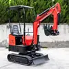 Ventas directas de fábrica: Excavadora de Orugas, Microexcavadora sin Cola, Máquina Multiusos para Ingeniería, Excavación y Trituración