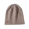 Gorro de Cachemira 100% Puro para Hombres y Mujeres de Invierno Gorro Grueso de Doble Capa de Cachemira Pura Protección para Orejas Gorro para el Frío Gorro para Cubrir la Cabeza Gorro Apilado para Parejas