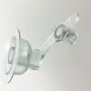 Boia inflável transparente com válvula de ar flip-top em PVC, brinquedo inflável em bolsa de PVC/TPU, acessórios de plástico para válvula de ar, ecologicamente correto.