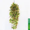 Trepadeiras artificiais com folhas de plástico, adequadas para pendurar na parede interna, plantas pendentes e cestos suspensos.